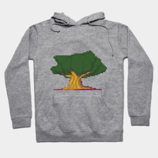 Pixelart Tree Hoodie